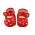 Saient Canvas Shoes Toddler Prewalker Anti-Slip First Walker Simple Baby Girl Lace Shoes