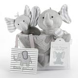 Baby Aspen Little Peanut Elephant 5 Piece Gift Set