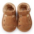 Left Wind Toddler Baby PU Sandals Shoe Casual Shoes Sneaker Anti-slip Soft Sole