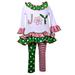 Bonnie Jean Baby Girls Christmas Joy Legging Set 3-6 months