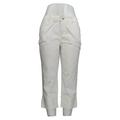 OSO Casuals Jeans 8 Wide Cuff Stretch Denim/Twill Crop White A431103