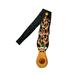 Men's Black Neck Tie Christmas lights Rudolph Holiday Necktie