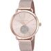 Michael Kors Women's Porita 37mm Rose Gold-Tone Steel Bracelet & Case Quartz Analog Watch MK3845