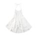 Kiapeise Toddler Girl Chiffon Halter Dress Cake Layer Tuxedo Sundress