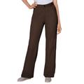 Plus Size Women's Perfect Relaxed Cotton Jean by Woman Within in Chocolate (Size 32 W)