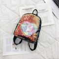 AkoaDa New Girls Glitter Reversible Sequins Backpack Rainbow Unicorn Shoulder Bag Women Travel Backpack School Bag For Girls