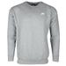 Nike Men's Athletic Wear Embroidered Logo Club Crew Neck Gym Active Sweatshirt