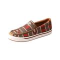 Twisted X Boots Mens Hooey Red Aztec Slip On Loper Casual Shoes