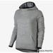 Nike Hypernatural Therma Fit Pullover Hoodie, Gray, Large