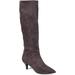 Journee Collection Womens Comfort Foam Regular, Wide Calf and Extra Wide Calf Vellia Boot