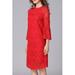 Junior Trumpet Sleeve Loose Shift Dress