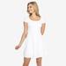 Juniors' B. Smart Short Sleeve Scoop Neck Dress