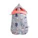 Baby Wrap Swaddle Blanket Cotton Hooded Sleeping Bag Sleep Sack Stroller Blanket For Infant Toddler Orange