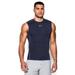 Under Armour 1257469 Men's Navy UA HeatGear Sleeveless Compression Shirt XL