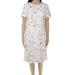 Womens A-Line Dress White Ivory Jacquard $165 4