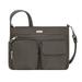 Travelon Anti-Theft Essentials Patch Pocket Crossbody in Grey