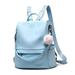 esafio Women Backpack Purse Leather Anti-theft Shoulder Bag Ladies Satchel Bag Fashion Bookbag for Girls,Blue