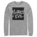 Men's Maleficent: Mistress of All Evil Painted Sign Long Sleeve Shirt