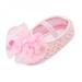 Zuiguangbao Baby Girl Shoes Autumn Baby Girl Sweet Princess Shoes Bowknot Leisure Crib Shoes Newborn Soft Sole Pink