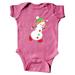 Inktastic Ice Skating Snowman, Snowman With Hat, Carrot Nose Infant Short Sleeve Bodysuit Unisex