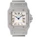 Pre-Owned Cartier Santos W20056D6 Steel Women Watch (Certified Authentic & Warranty)