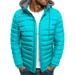 MAWCLOS Mens Lightweight Windbreaker Hooded Ski Jacket Thermal Quilted Snow Puffer Coat Mountain Camping Snowboarding Outwear