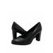 Clarks Kaylin Cara 2 Women's Leather Work Pumps Block Heel 54701