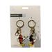 Disney Keychain Set Mickey and Minnie Mouse Kiss