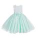 Lace Organza Junior Flower Girl Dress Evening Gown Special Occasion Dresses Ballroom Gown Junior Bridesmaid Dress Pageant Gown Easter Summer Dresses Birthday Girl Dress Girl Lace Dresses 186