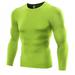 Oaktree-Mens compression Shirts Long Sleeve Compression Shirts, Athletic Base Layer Top, Gear Running T-Shirt Under Base Layer Top Tights Sports T-shirts