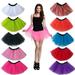 Womens Ladies Fancy Dancewear Tutu Pettiskirt Princess Shirt Skirts Mini Dress Costume