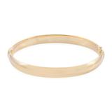 Shop LC Yellow Gold Bangle Cuff Elegant Engagement Bracelet Size 7.5 Inch