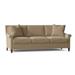 Fairfield Chair Libby Langdon 85.5" Flared Arm Sofa w/ Reversible Cushions Polyester/Other Performance Fabrics in Brown | Wayfair