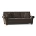 Fairfield Chair Franklin 87.5" Flared Arm Sofa w/ Reversible Cushions in Brown | 36 H x 87.5 W x 36.5 D in | Wayfair 3718-50_3152 72_Tobacco