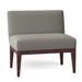 Slipper Chair - Fairfield Chair Granada 32" W Slipper Chair Polyester/Other Performance Fabrics in Gray | 31 H x 32 W x 24.5 D in | Wayfair