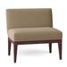 Slipper Chair - Fairfield Chair Granada 32" W Slipper Chair Polyester/Other Performance Fabrics in Brown | 31 H x 32 W x 24.5 D in | Wayfair