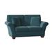 Fairfield Chair Franklin 64" Flared Arm Loveseat w/ Reversible Cushions Polyester in Brown | 36 H x 64 W x 36.5 D in | Wayfair
