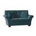 Fairfield Chair Franklin 64" Flared Arm Loveseat w/ Reversible Cushions Polyester in Gray | 36 H x 64 W x 36.5 D in | Wayfair