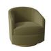 Barrel Chair - Fairfield Chair Tipsy 28.75" W Swivel Barrel Chair Polyester/Fabric/Other Performance Fabrics in Green | Wayfair 1138-31-7_8789 30