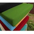 Xpnit Garden Bench Cushion 100/120cm Waterproof,2 3 Seater Outdoor Bench Seat Pad Cushions,Thick 5cm Bench Pads Cushion for Patio Swing (120×30×5CM,Green)