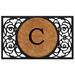 Lark Manor™ Cermenho Non-Slip Outdoor Door Mat Coir, Rubber | Rectangle 18" x 30" | Wayfair 3CDC1662937744C0B7385BB45E362980