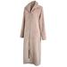 Alwyn Home Lakeville Fleece Woman Mid-Calf Bathrobe w/ Pockets Polyester | 49.21 H x 47.24 W in | Wayfair 64BAD219517B4628BC32D8CBA65A4762