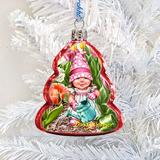 The Holiday Aisle® Holiday Shaped Ornament Glass in Green/Pink | 3.5 H x 3 W x 1 D in | Wayfair C20DC2DC2995422CA533A8E1F75F50FD