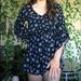 American Eagle Outfitters Dresses | American Eagle Floral Romper | Color: Black | Size: M