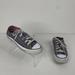 Converse Shoes | Converse All Star Womens Size 5 Grey/Pink Low Top | Color: Gray | Size: 5