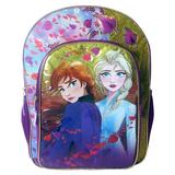 Disney Accessories | Disney Frozen 2 Elsa Anna School Bag Backpack 16” | Color: Blue/Purple | Size: Osg