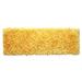 Bella Premium Jersey Shaggy Area Rug by Home Weavers Inc in Yellow (Size 24" X 72")