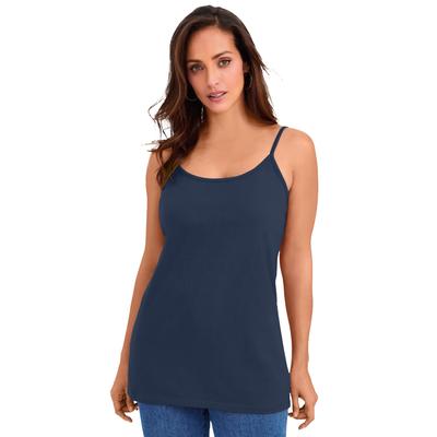 Plus Size Women's Stretch Cotton Cami by Jessica L...