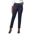 Plus Size Women's True Fit Stretch Denim Straight Leg Jean by Jessica London in Indigo (Size 28 P) Jeans