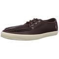 Vans M WASHBOARD (LEATHER) FUDGE, Herren Sneakers, Schwarz ((Leather) fudge ETX), 43 EU (9 UK) (10 US)